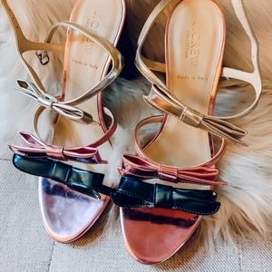 Jcrew Collection Stella Bow Heels